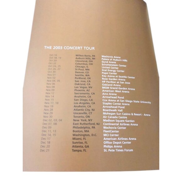 Simon & Garfunkel “Old Friends” Concert Tour Guide / Tickets 2003 - Picture 4 of 10